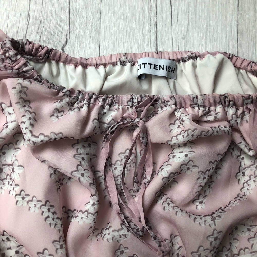 Kittenish Off Shoulder Dress
